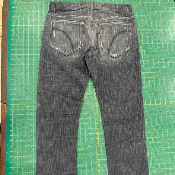 VINTAGE Joe's Jeans gray distressed straight leg jeans size 32 - Picture 2 of 9